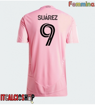 Inter Miami Luis Suarez #9 Prima Maglia Femmina 2026-27 Manica Corta